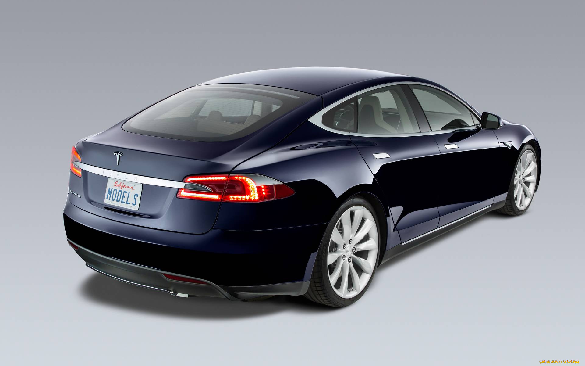 , tesla, model, s, electric